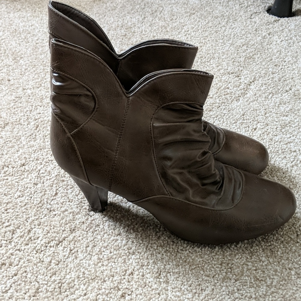 Madden girl slouchy booties